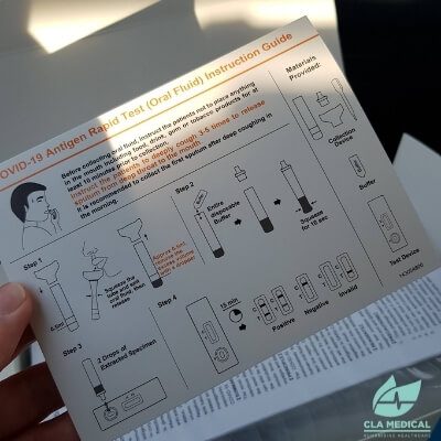 AllTest Covid-19 Saliva Rapid Antigen Test Kit Product Image 8
